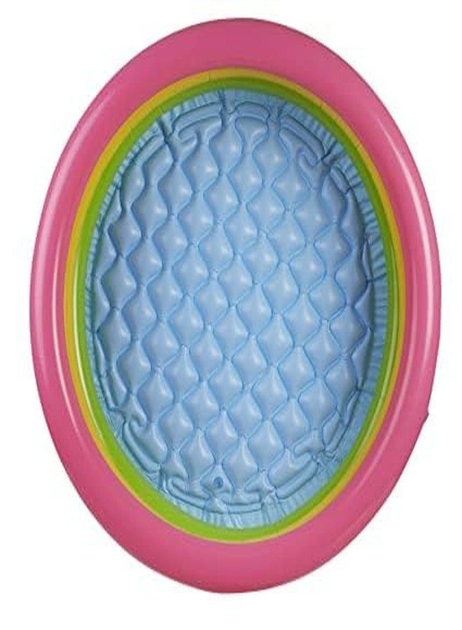 LONGMIRE 5 FT Portable Inflatable & Foldable Kids Swimming Pool with Air Pump Baby Bath Tub Water Pool for Kids and Adults Outdoor&Indoor Kids Bathing Tub - Image 5